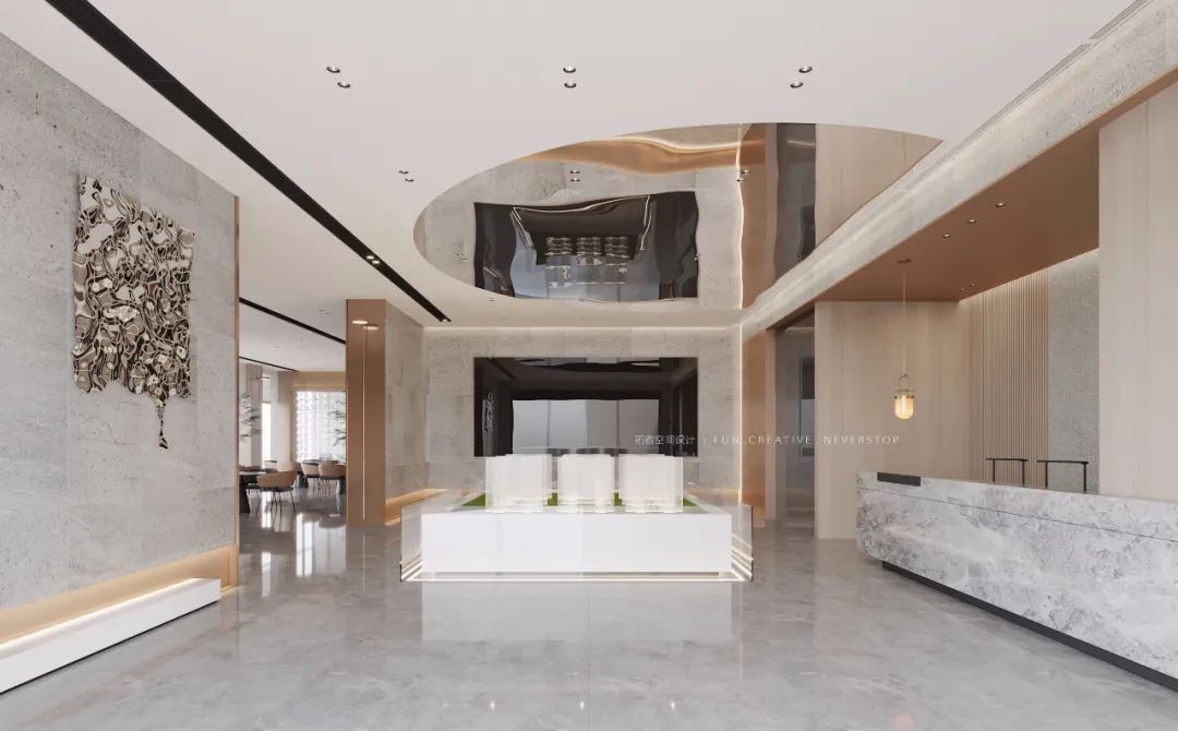 城投•世纪晨光园展示中心 | 现代简约,功能与美学的完美融合-12