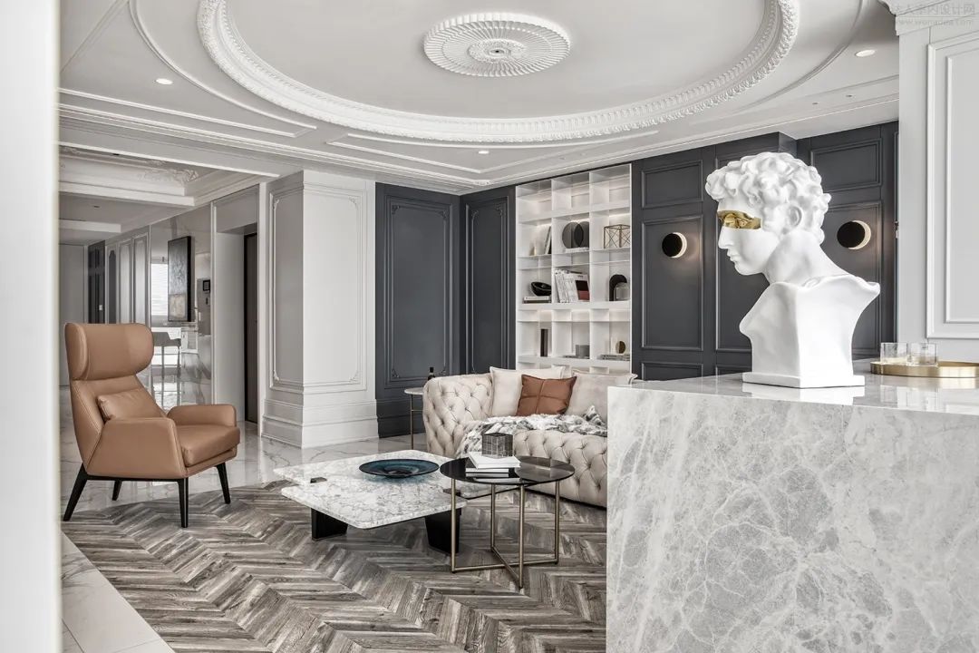 余姚绿城明园 180㎡宜居港湾，柔暖雅灰展现奶油般丝滑空间-19