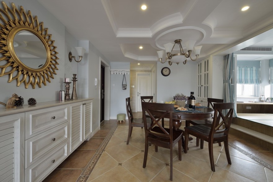 【青绘设计】160平米复式—都市水乡-晚夏-20