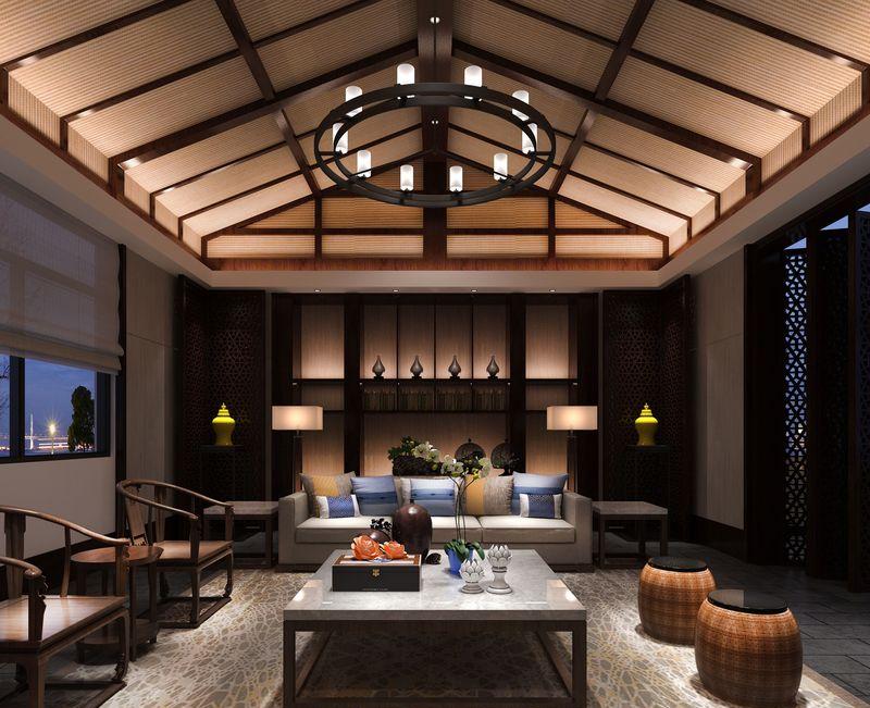 低调奢华的四合院会所设计-9