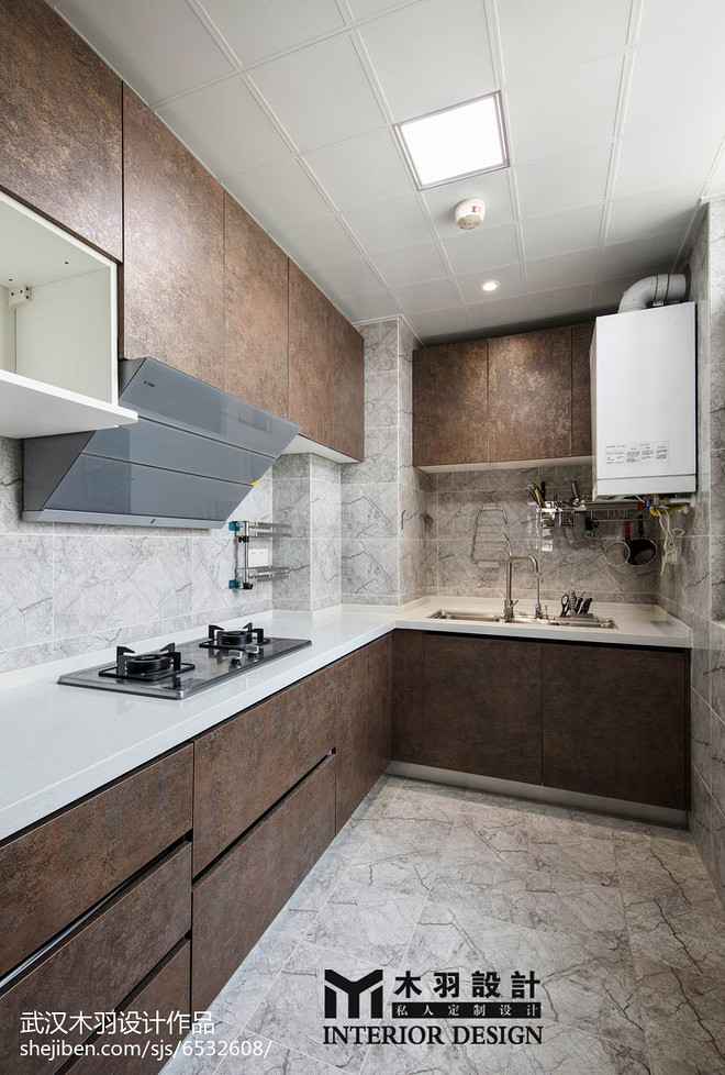 12万元三居95平米装修案例  【武汉木羽设计】忆古韵丨中国武汉-12