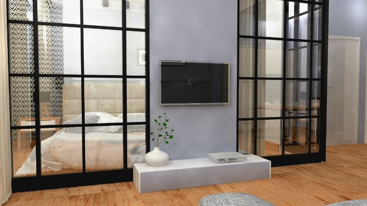 46㎡单身公寓室内设计方案-24