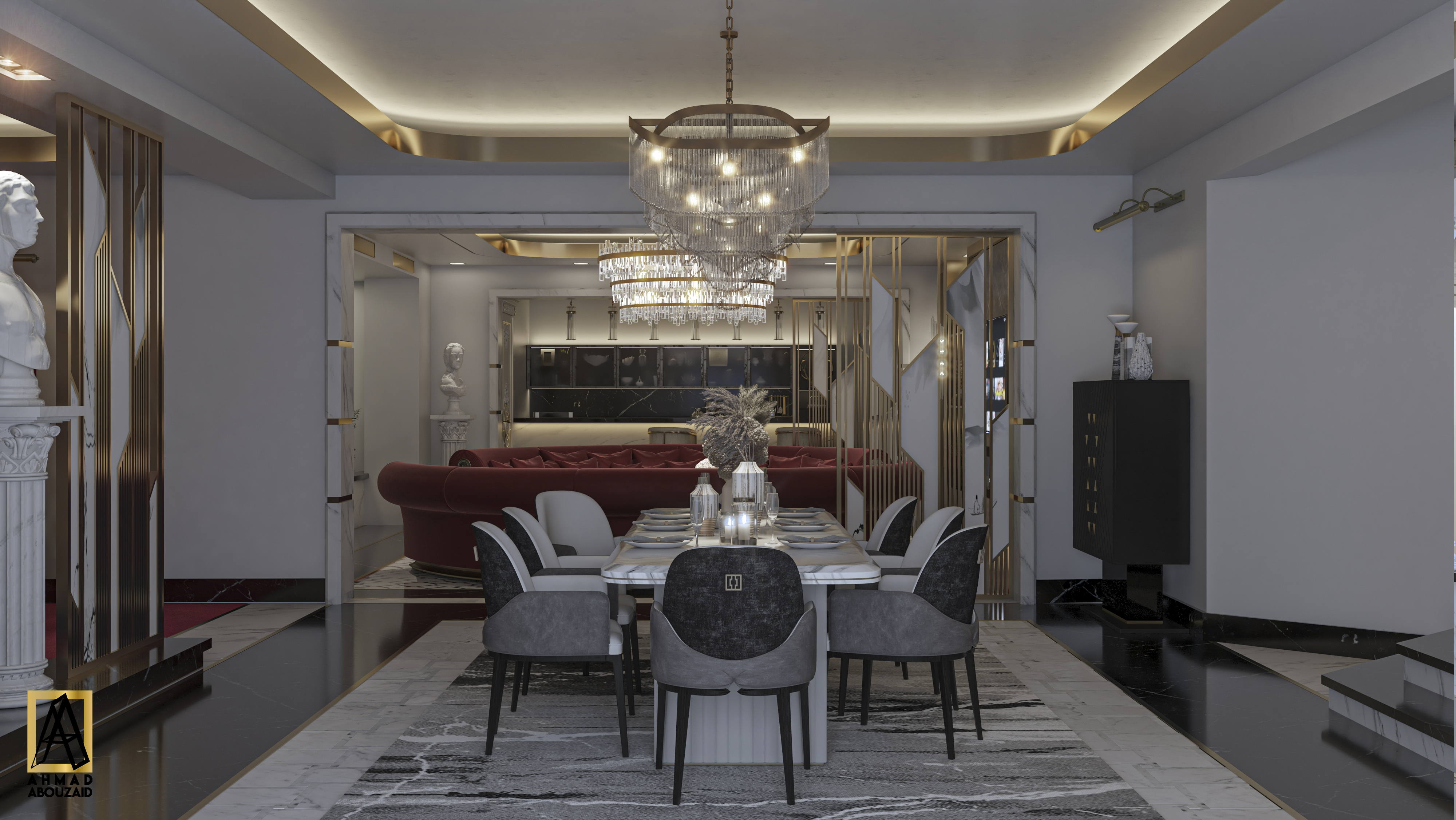 比弗利山庄开放式居住空间-5