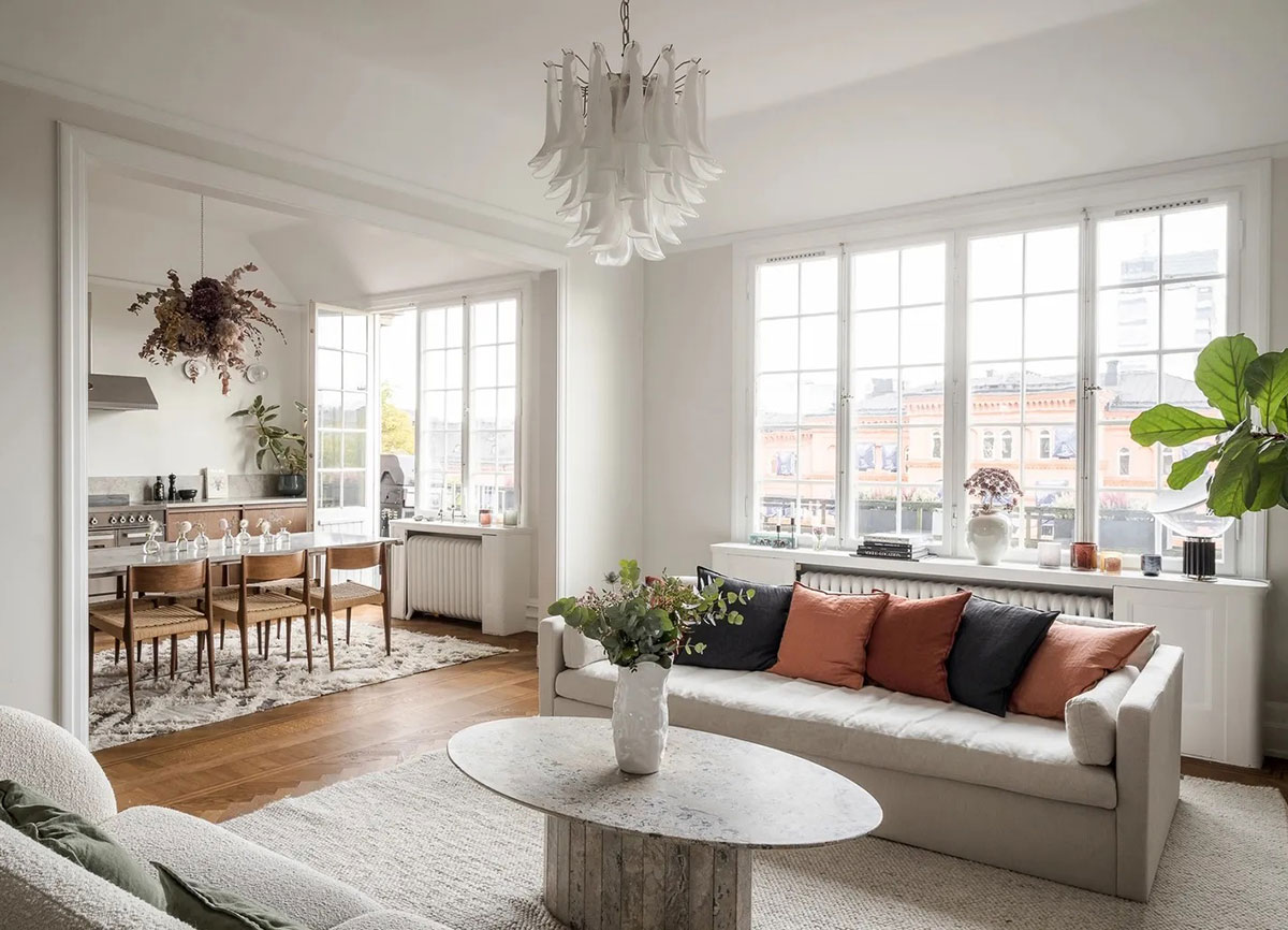 斯德哥尔摩现代公寓设计-1