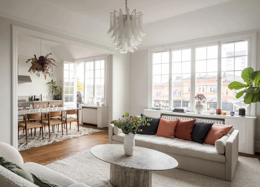 斯德哥尔摩现代公寓设计-1