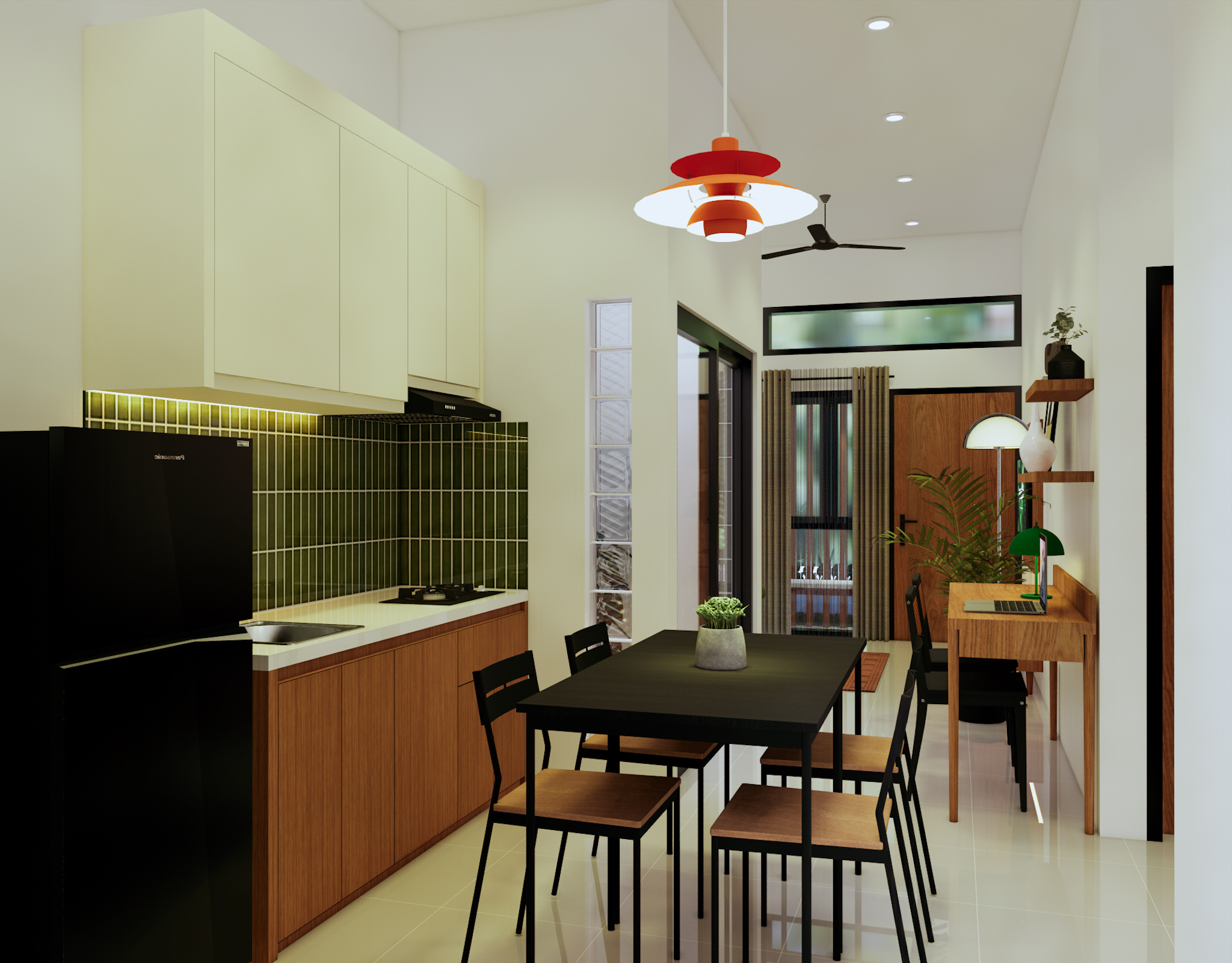 Mid-Century Modern: Small Space Living-6