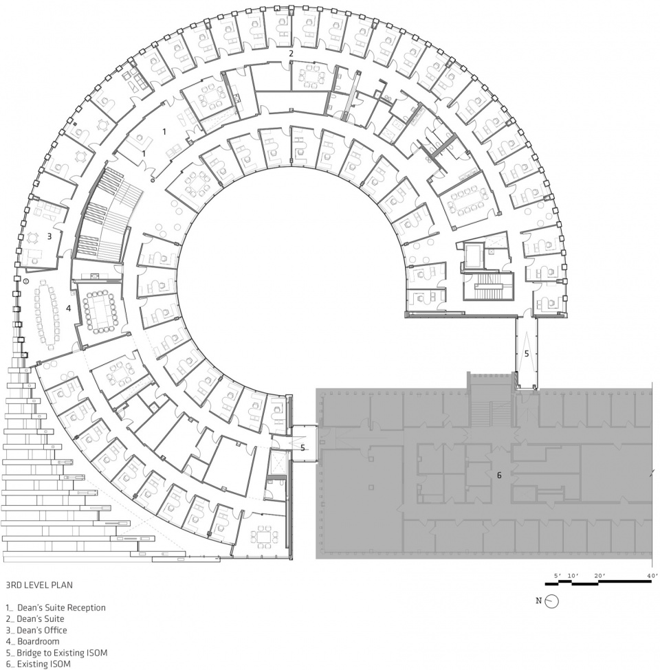 马萨诸塞大学商业创新中心 | 灵活共享空间引领校园潮流-49
