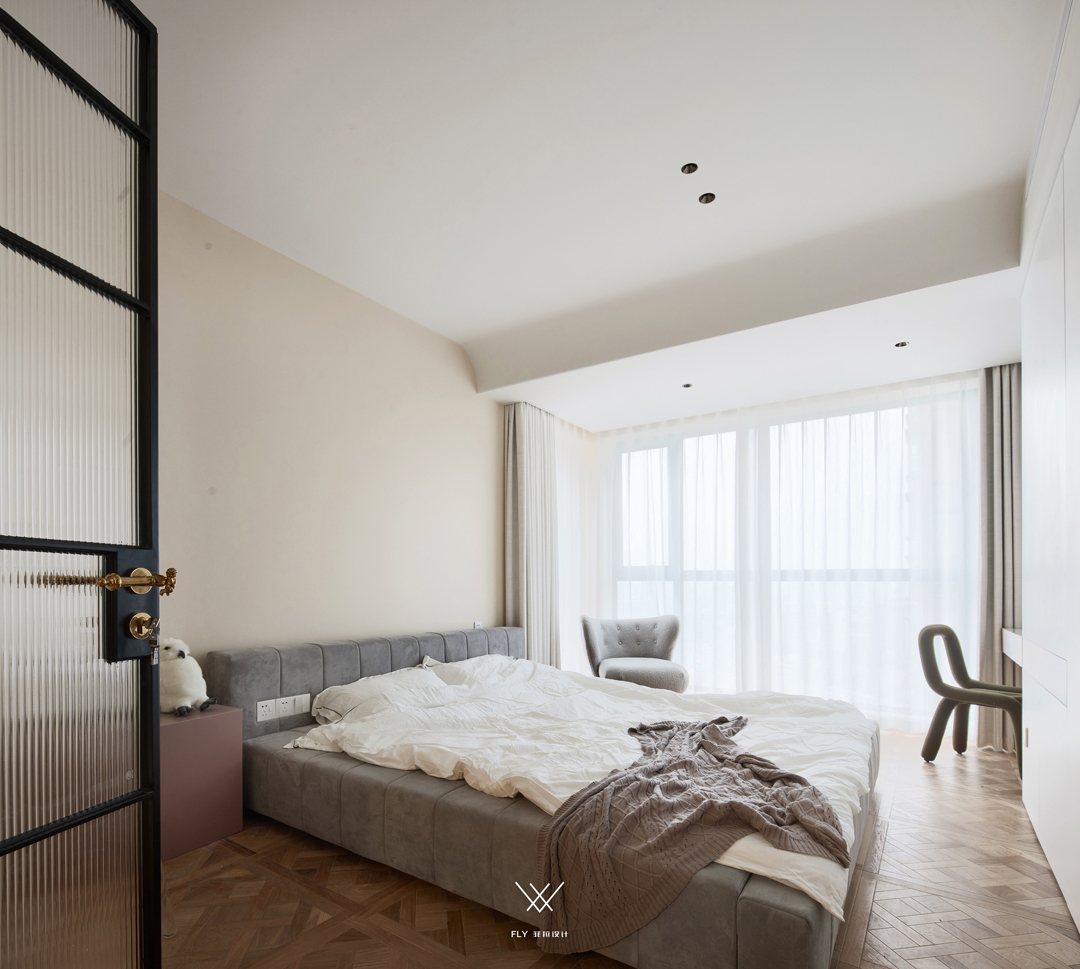 杭州和谐嘉园轻法式温馨住宅设计丨中国杭州丨菲拉设计-34