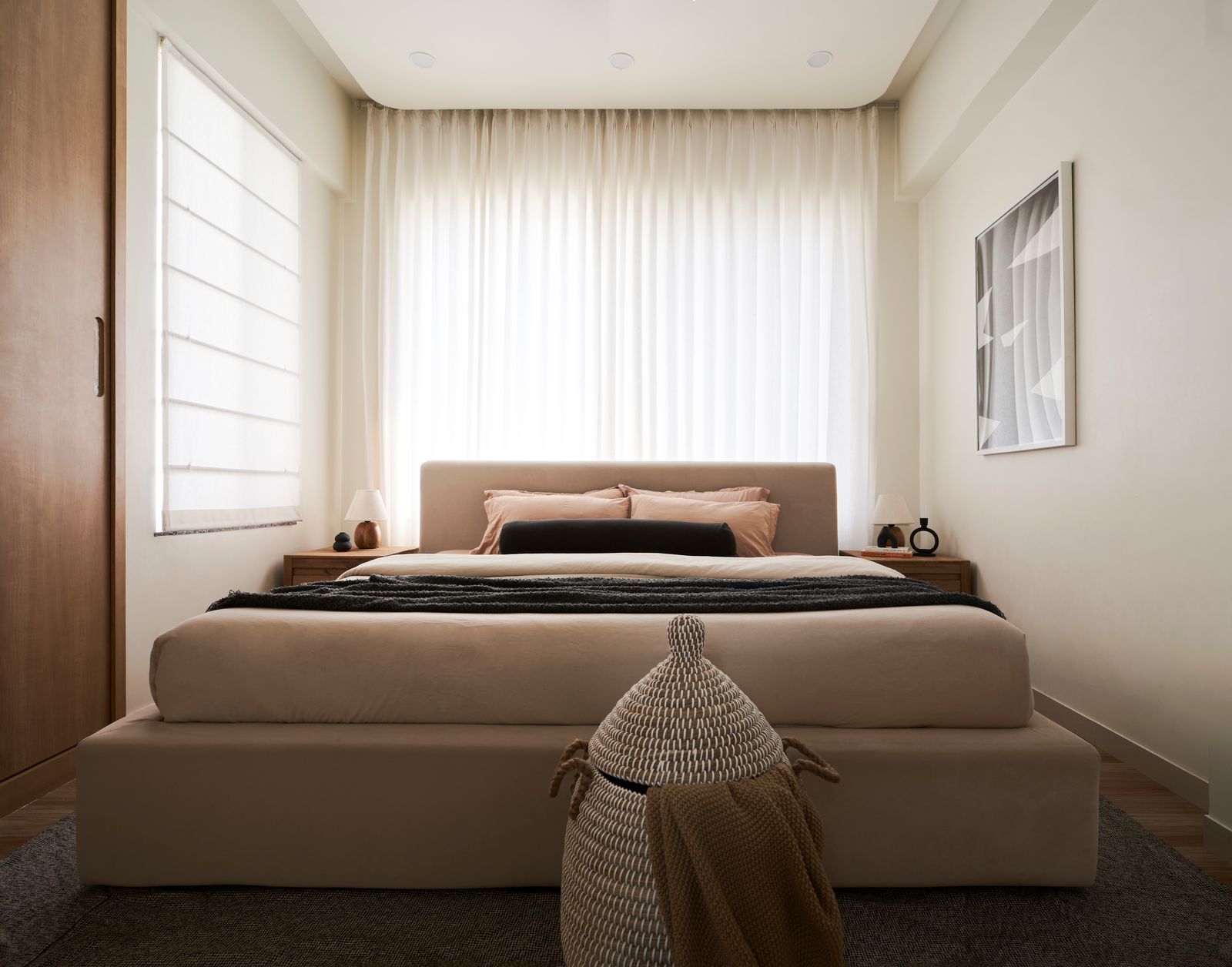 印度68平米家庭住宅室内改造丨设计师Divya Panwar-23