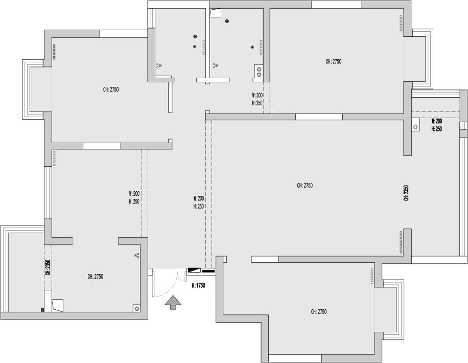 西安 128㎡旧房改造，一家三口温馨马术风家居-11