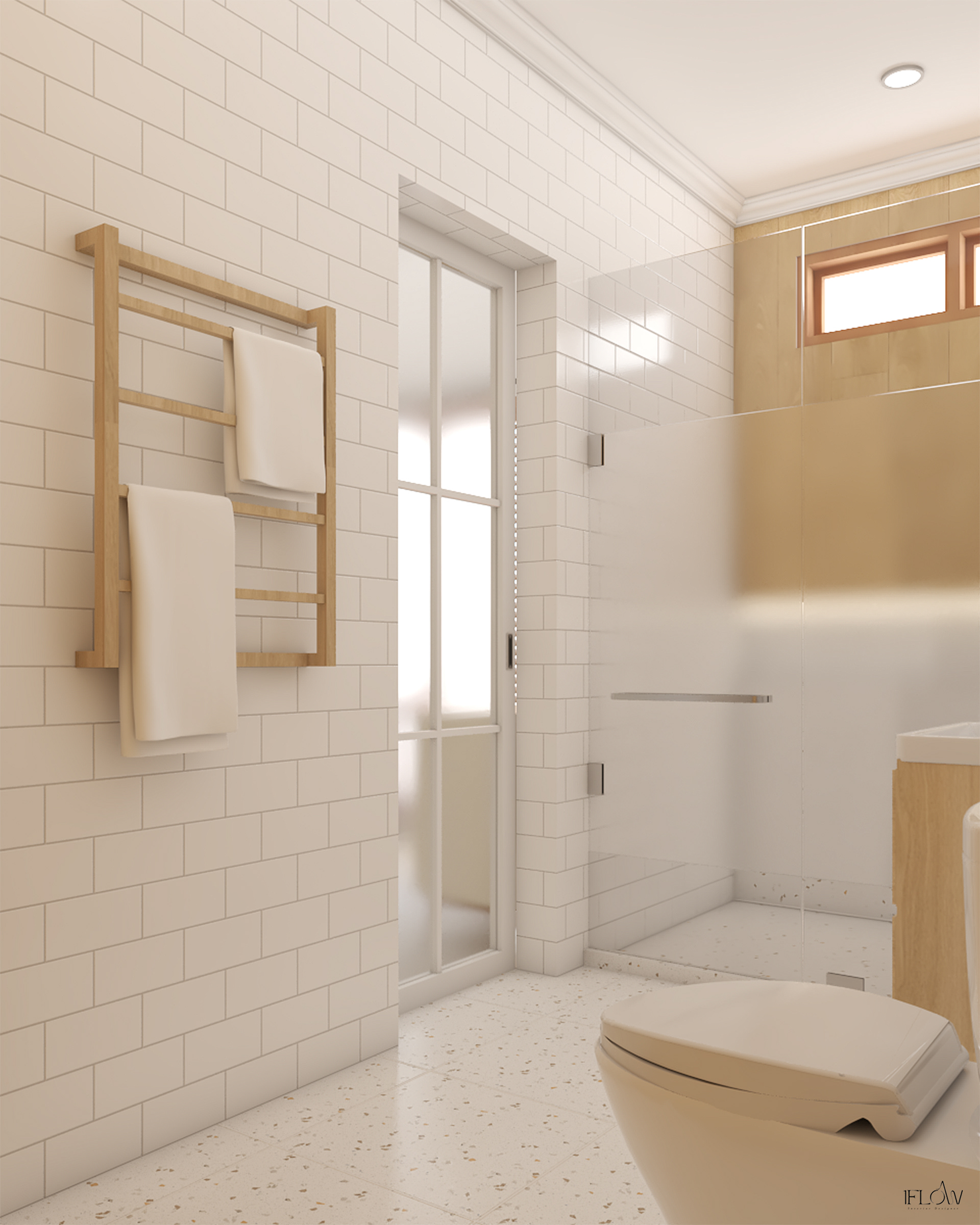 ONSEN BATHROOM 现代浴室设计丨印度-10