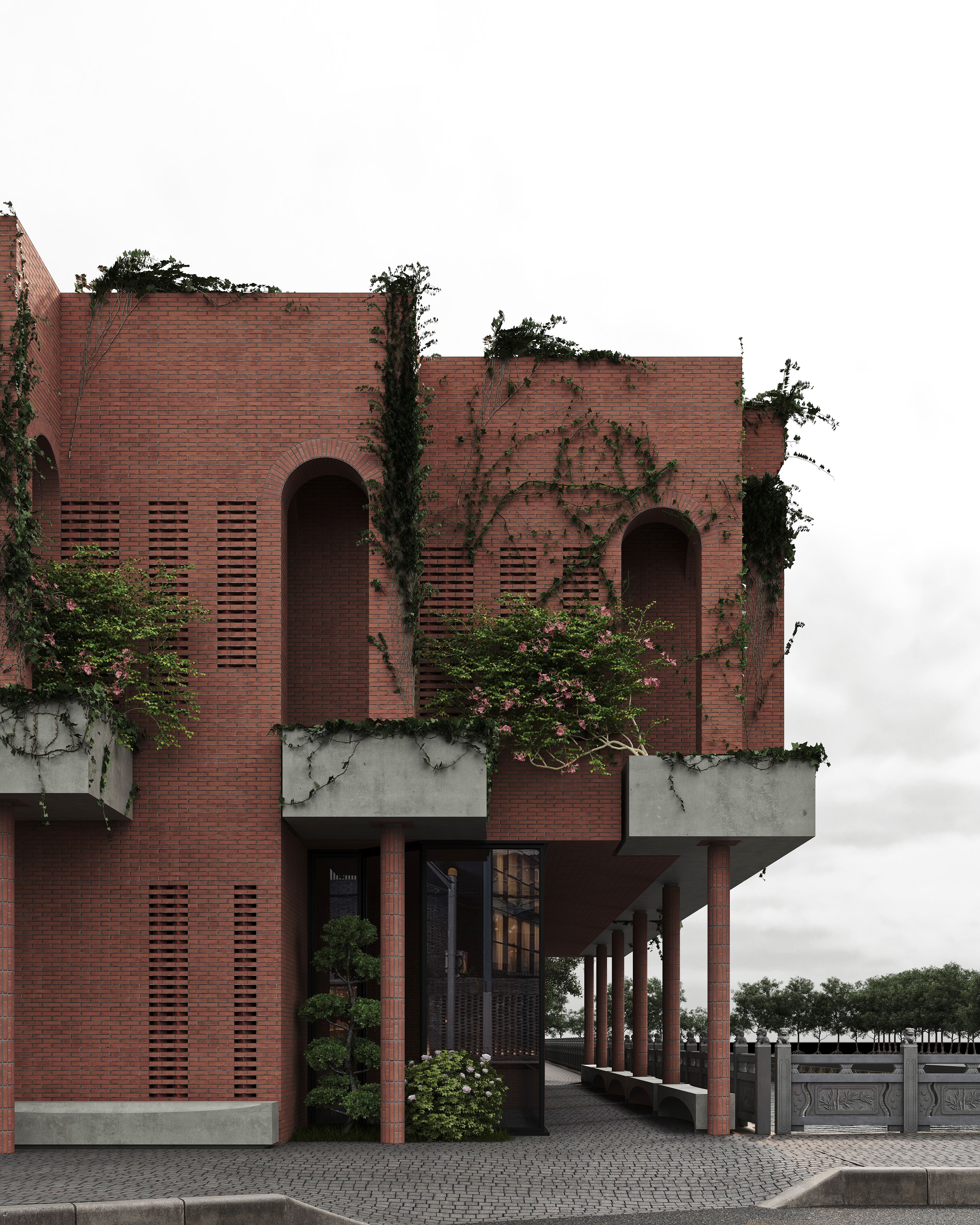 像美术馆的早茶店效果图-5