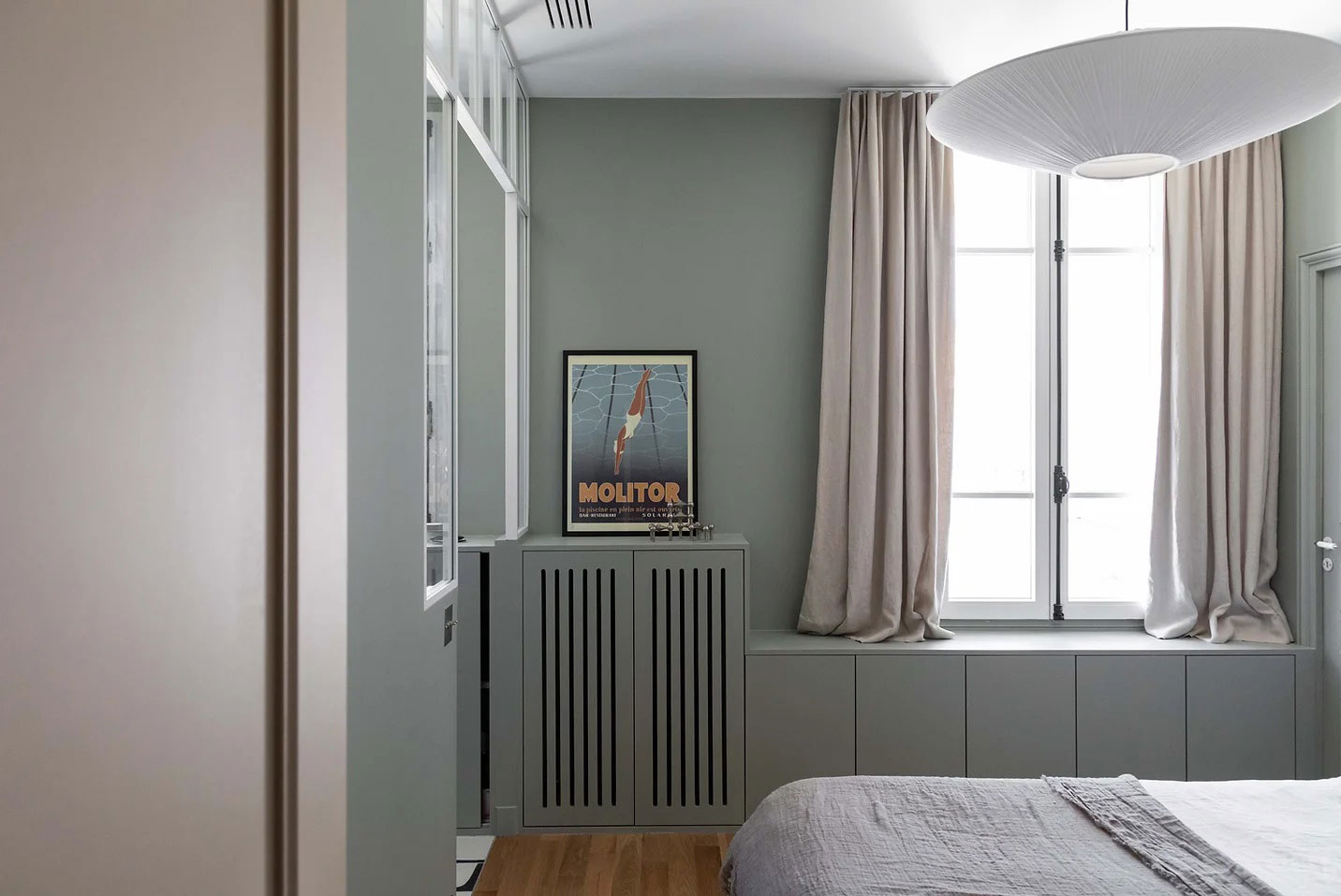 灰泥、大理石和设计师家具：尼斯的公寓-19