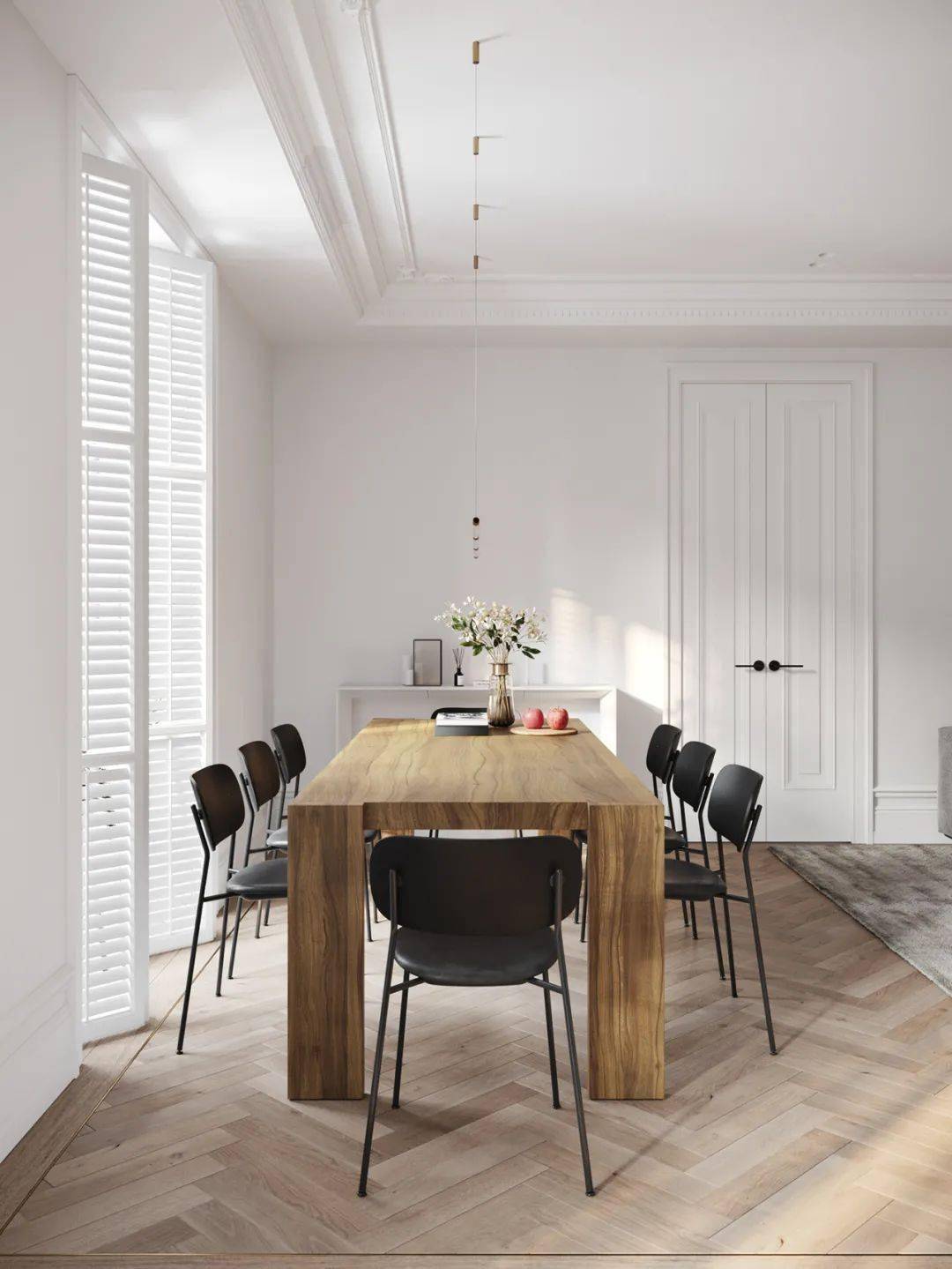 极简留白,诗意空间 · 现代高级住宅设计丨某某设计师-17