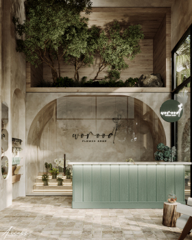 Worood 花店室内设计丨阿曼丨Access design