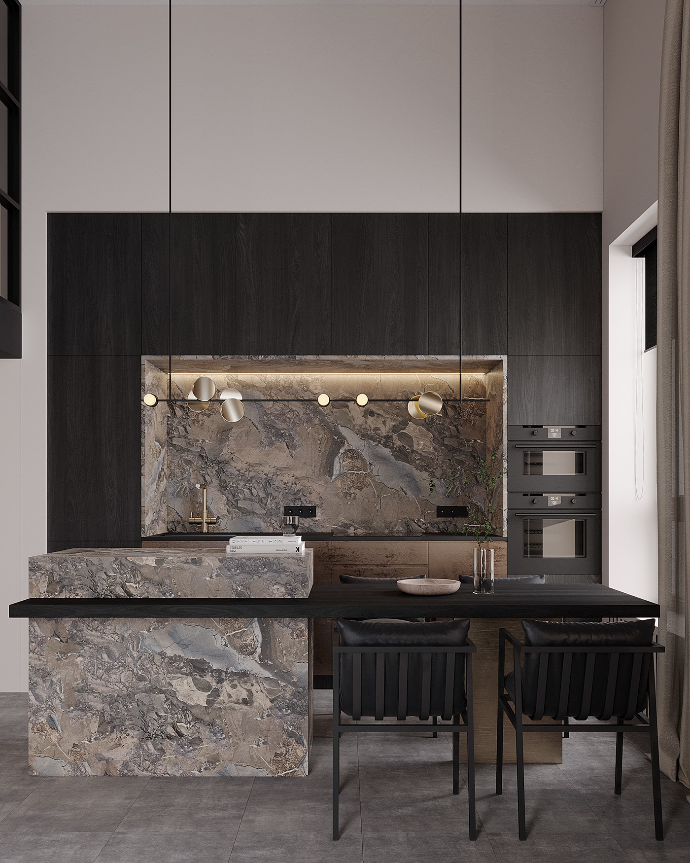 102平 复式住宅设计 细节丰富！-8