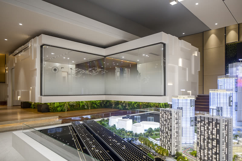 中新·知识城展示空间设计 | 现代简约的未来科技感-11