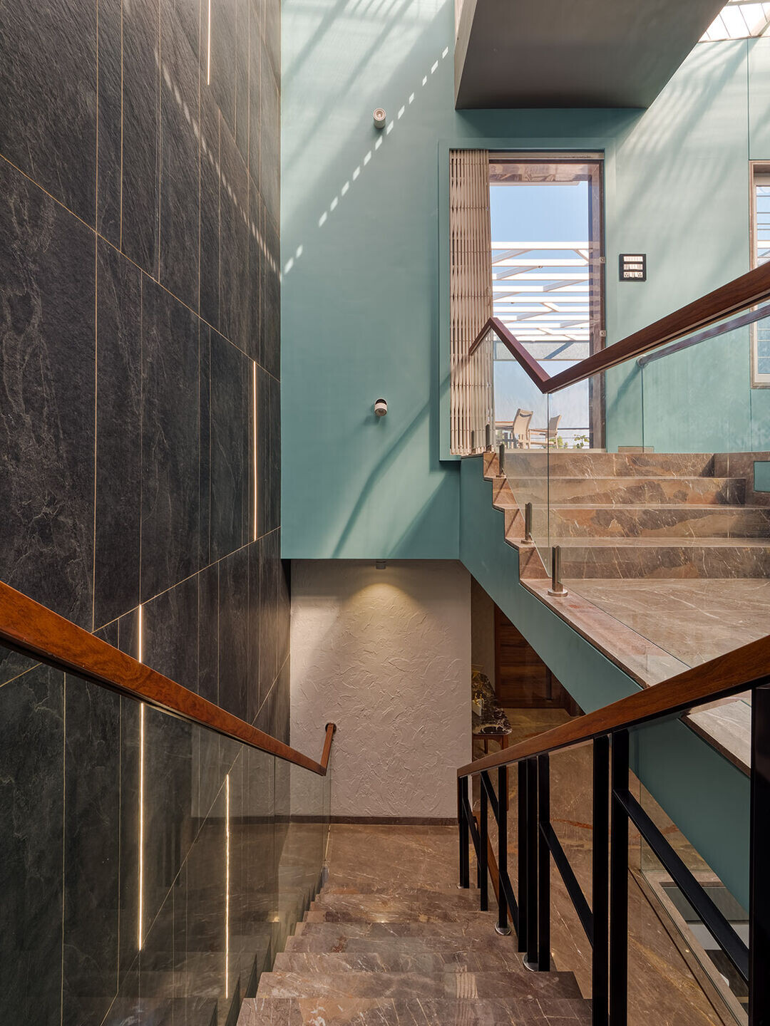 印度 Nanded 区 Chirantan 私宅丨4th Axis Design Studio-30