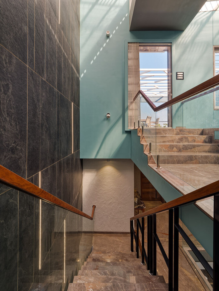 印度 Nanded 区 Chirantan 私宅丨4th Axis Design Studio-30