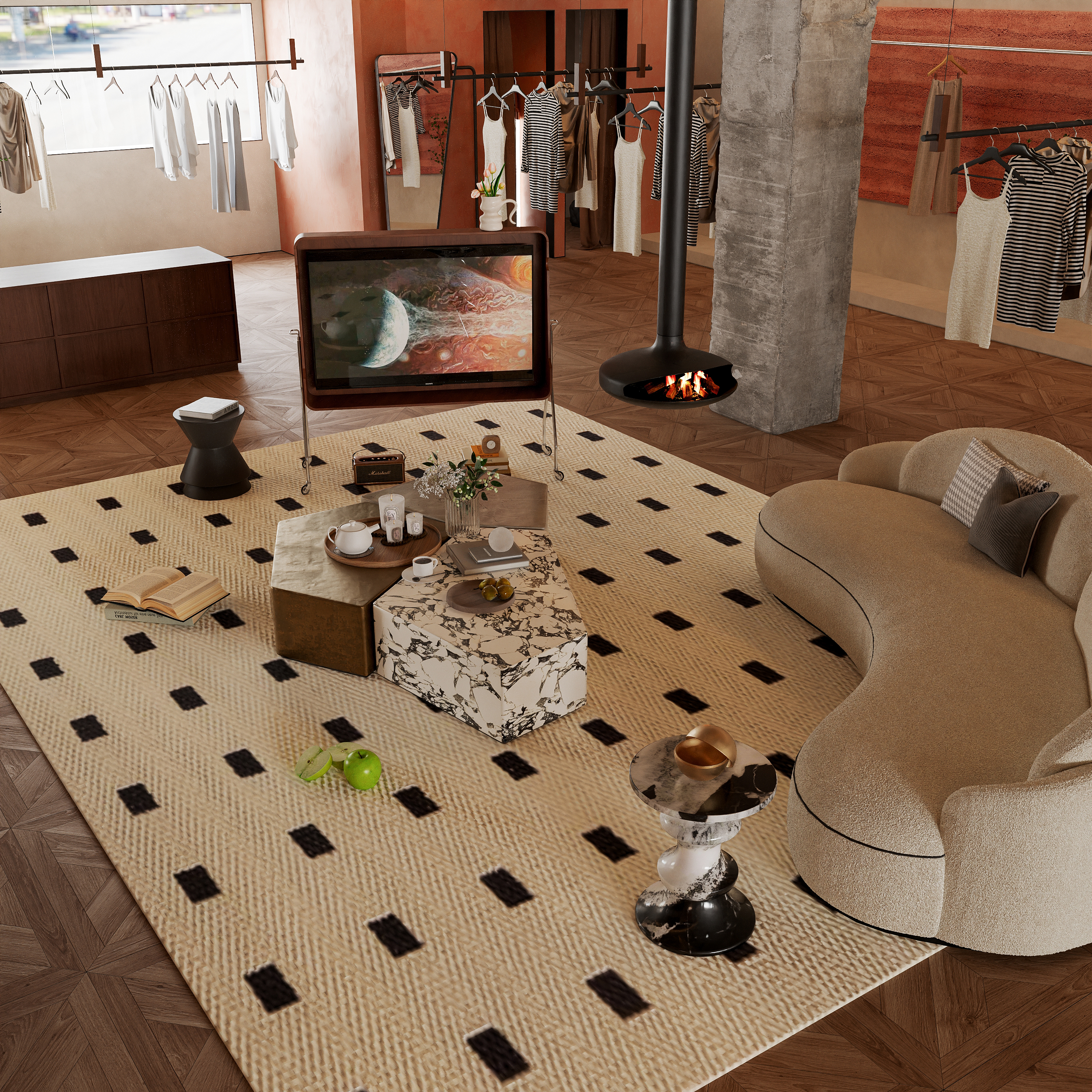 Z shop&coffee南昌明德路女装店丨中国南昌丨江西窝客装饰设计工程有限责任公司-31