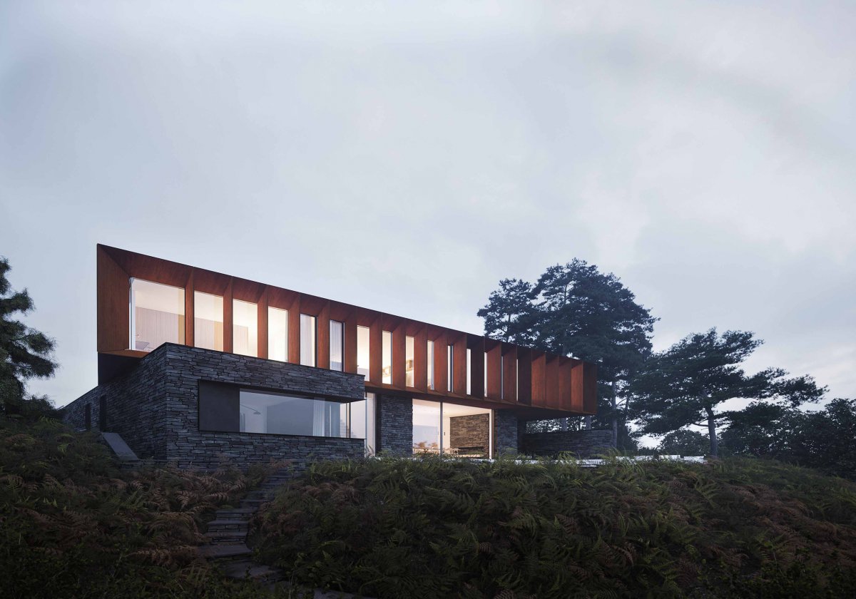 英国威尔士 Porthmadog House 住宅丨Strom Architects-8