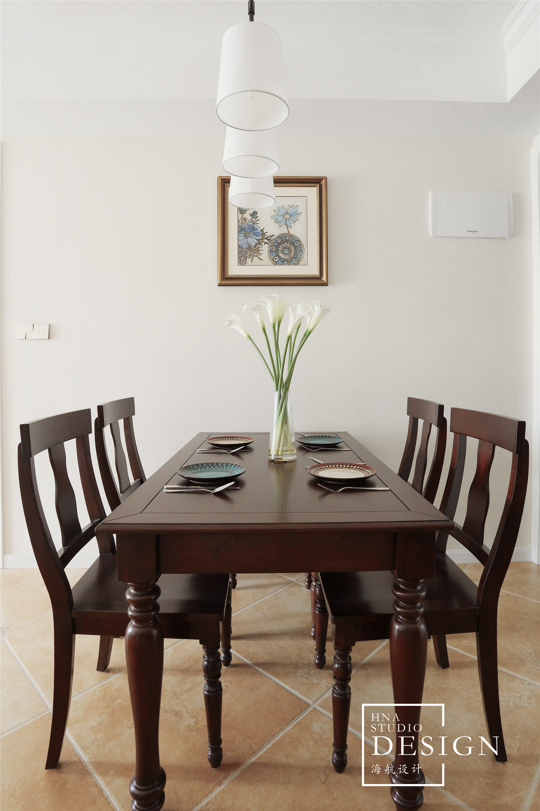 青建鼎都◣秋◥89平美式风格-21