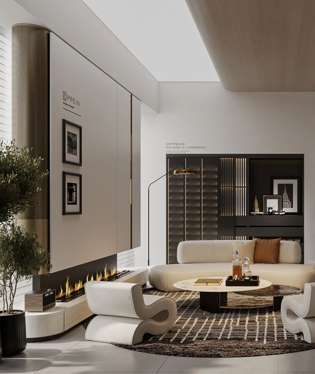 OPPEIN·欧派全卫定制总部标准馆丨中国广州丨佛山市拓维室内设计有限公司-56
