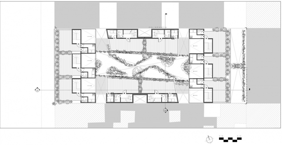 Casa Jardin Escandon 住宅综合体丨墨西哥墨西哥城丨CPDA Arquitectos-55