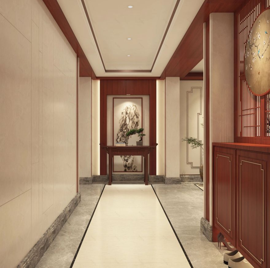 【住宅室内设计】|普宁光明一号中式私宅室内设计-29