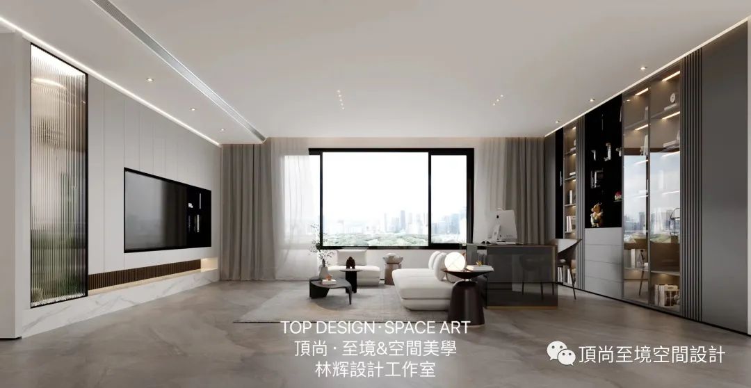 极简生活空间 · 哈尔滨和悦府一期设计丨中国哈尔滨丨頂尚·至境&空間設計-16