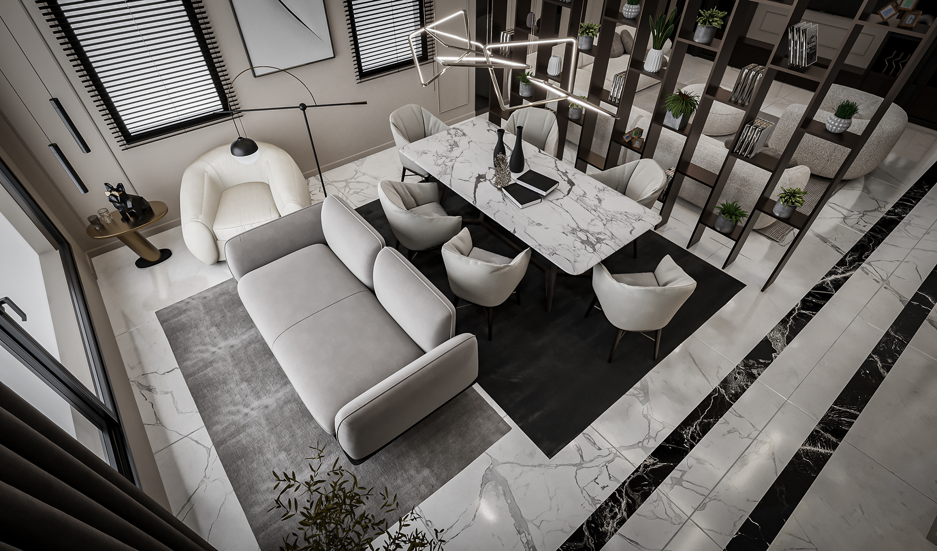 NEO CLASSIC VILLA 设计丨沙特阿拉伯利雅得-9