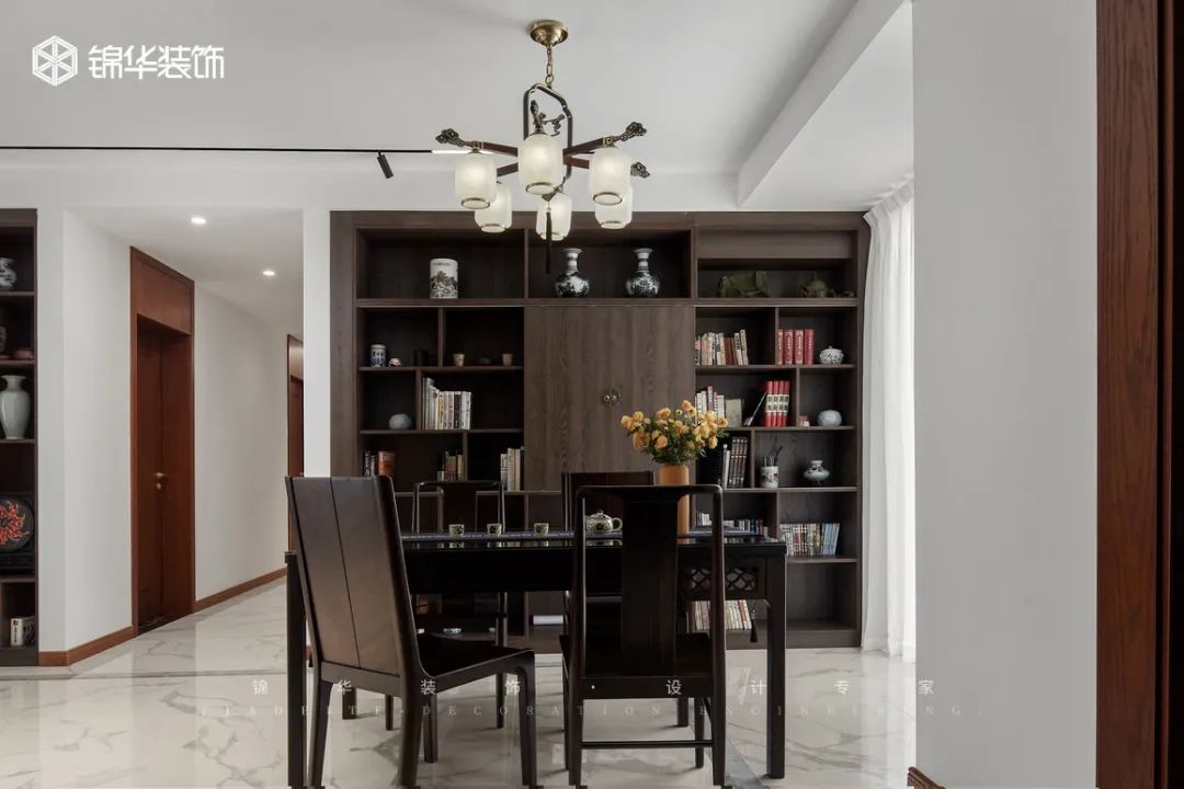 恒基金满庭的雅致家居艺术丨锦华装饰-25