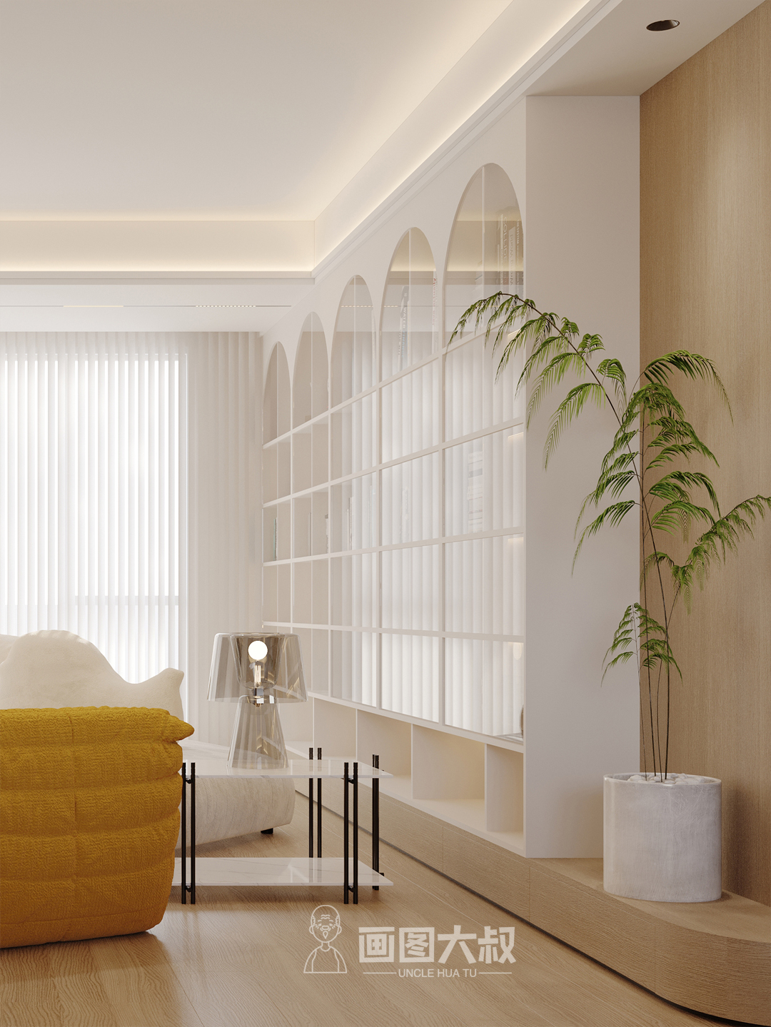 原木风效果图表现-8