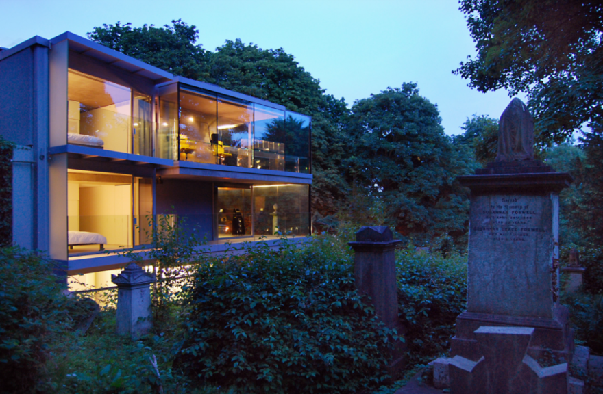 单身男子的玻璃之家丨英国伦敦丨尼克·埃尔德里奇,迈克·吉布森和伦敦埃尔德里奇的团队-30