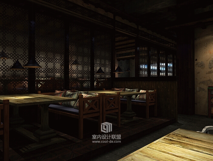 主题餐厅设计-南阳转山主题餐厅设计-14