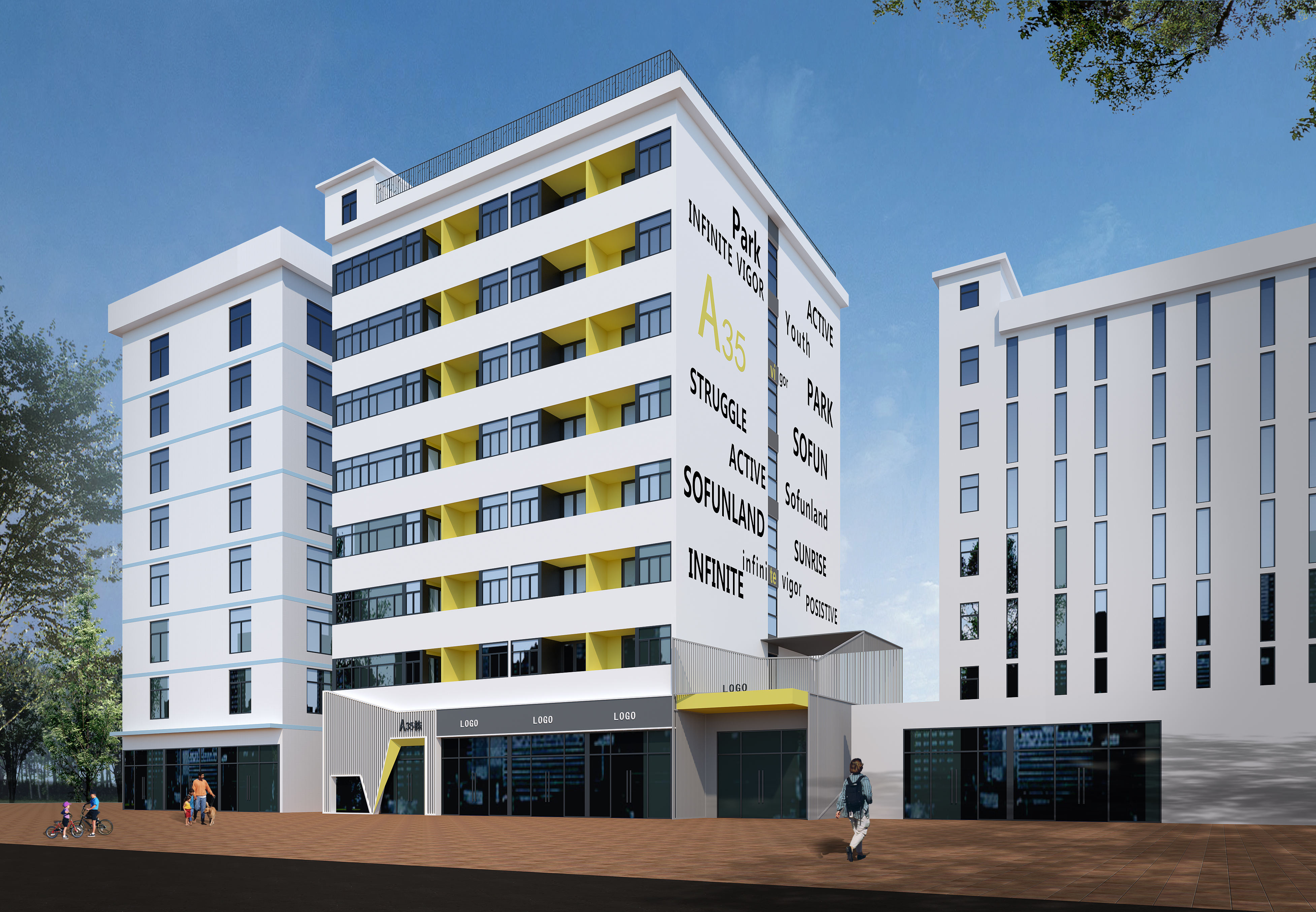 深圳独栋公寓项目丨中国深圳丨艺喜营筑设计-6