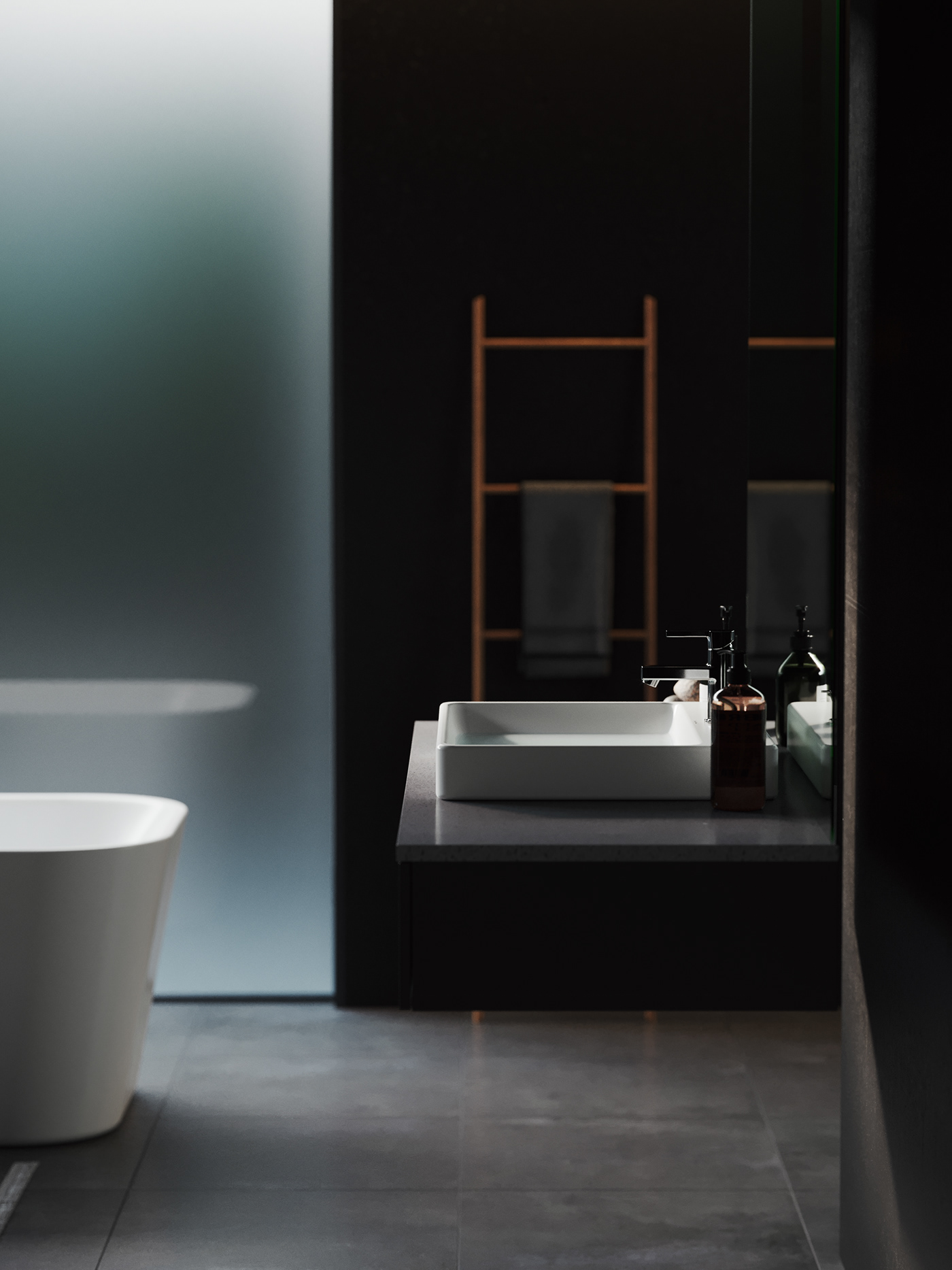 现代浴室设备全 CGI 渲染设计-10