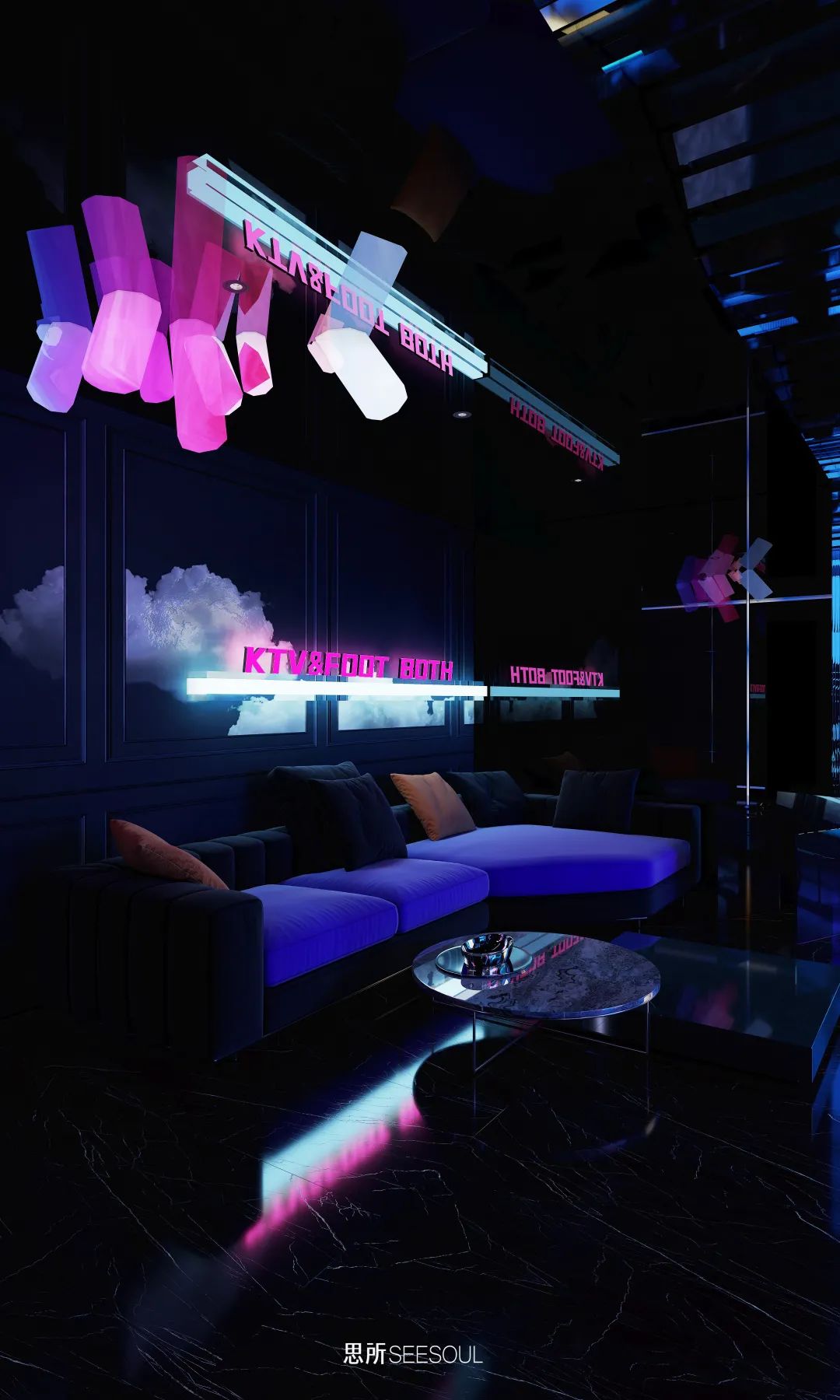 《悦目 MOON》KTV 沐足丨中国株洲丨思所设计 SEESOUL-15