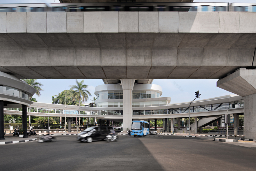印尼雅加达 Cakra Selaras Wahana 立体交通枢纽设计丨印度尼西亚雅加达丨Studio Lawang-19