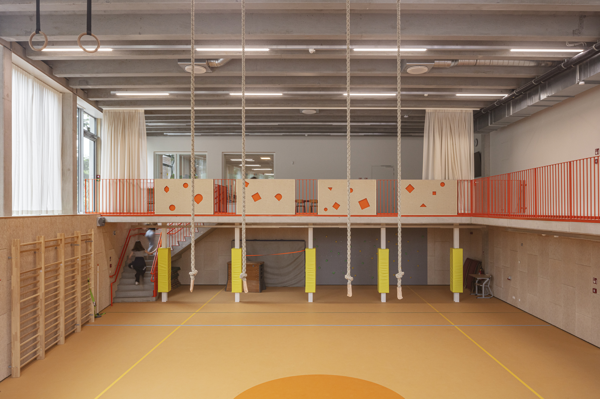 Paridaens 学校校园扩建丨比利时丨LAVA Architecten-27