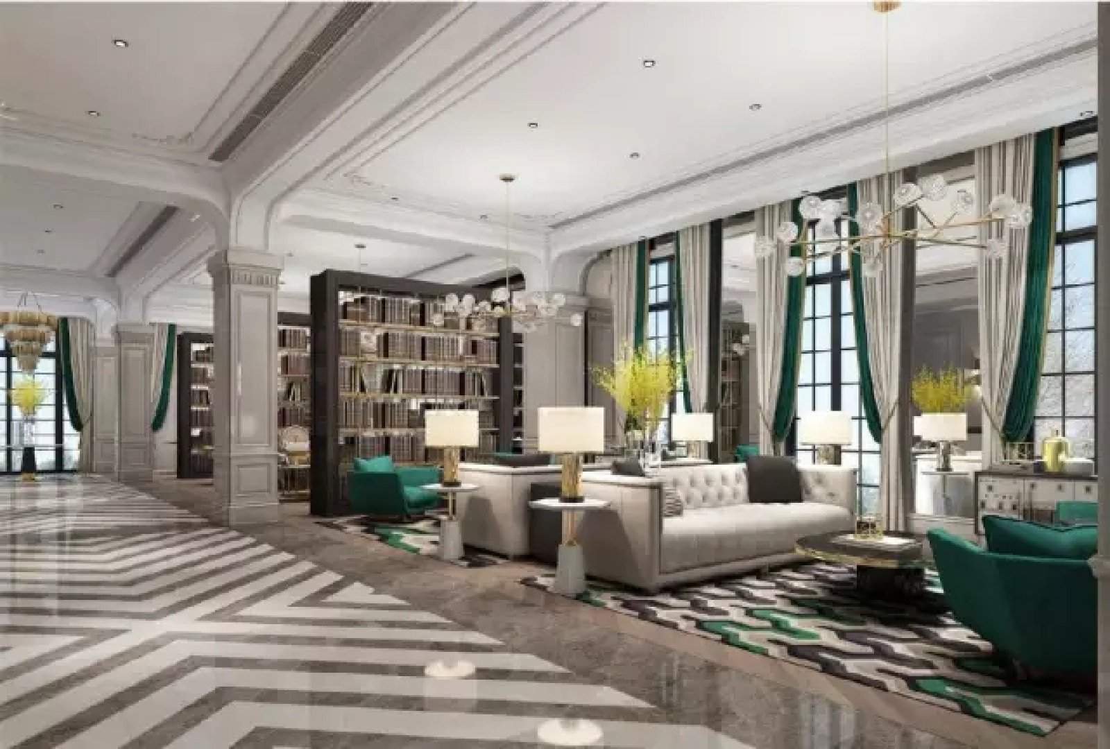 郑开橄榄城茉莉公馆销售中心  派尚设计-29