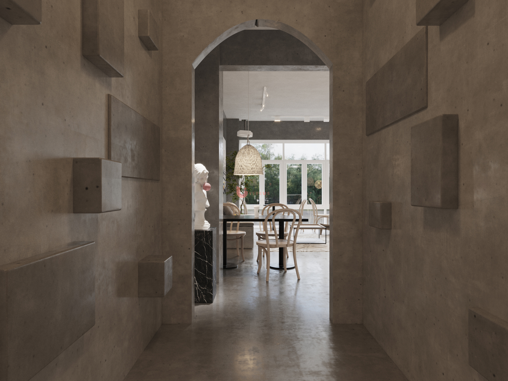 贵州现代小众餐馆设计，阿 v/杨竹打造独特空间-9