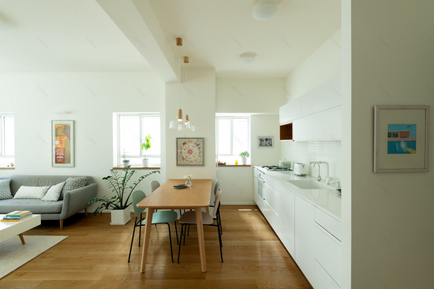 特拉维夫轻奢公寓,通透明亮的生活空间-16