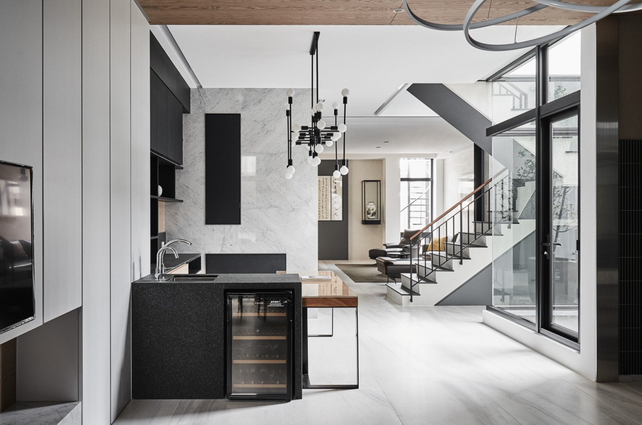 复式空间 现代极简设计！-1