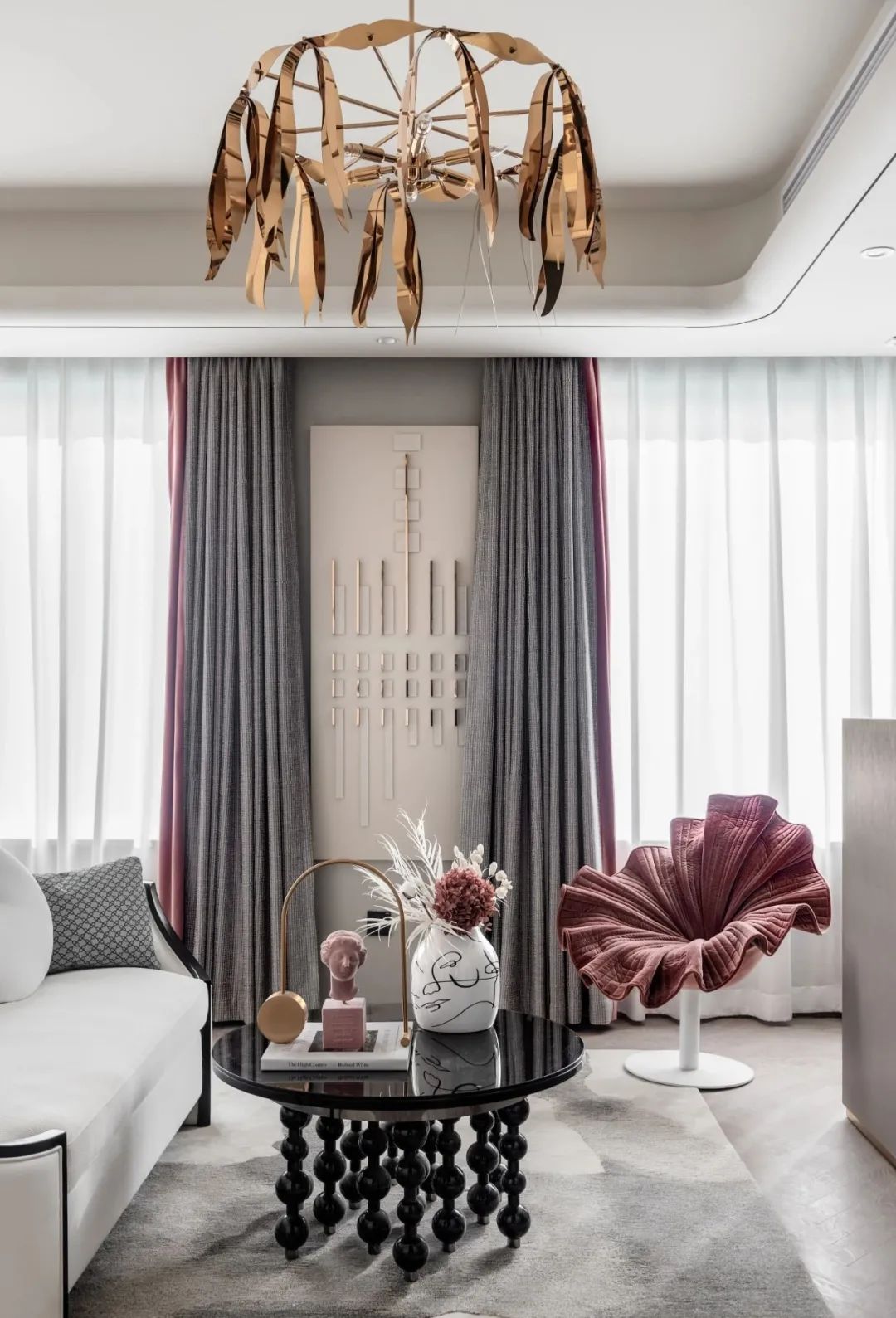 济南新城·玺樾叠拼样板间丨中国德州丨上海飞视设计,邸设空间设计（上海）有限公司,新时光照明设计-68