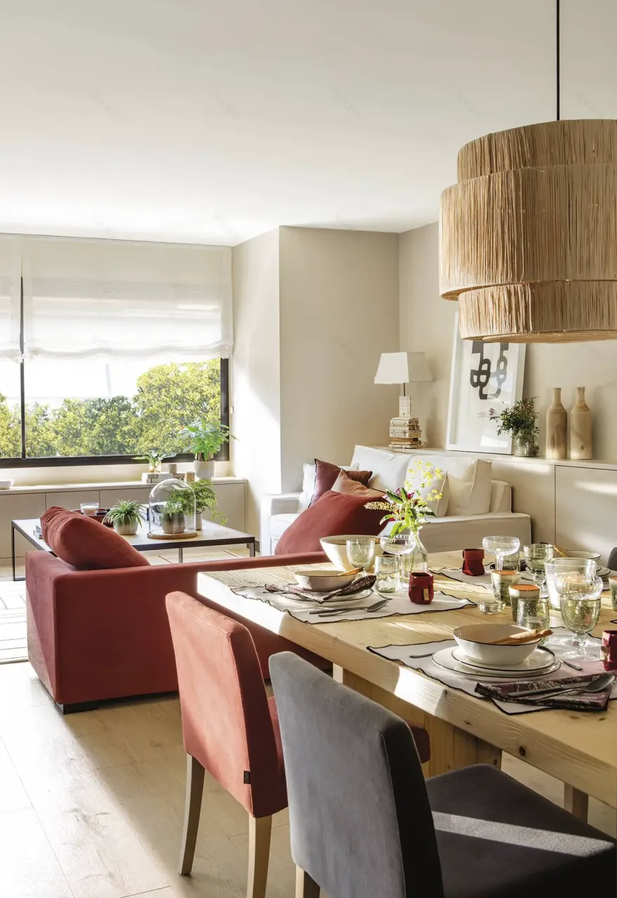 巴塞罗那现代优雅公寓设计-6