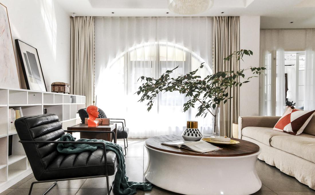 五明原创设计工作室 | 此间流年 | 别墅优雅恬静生活美学-8