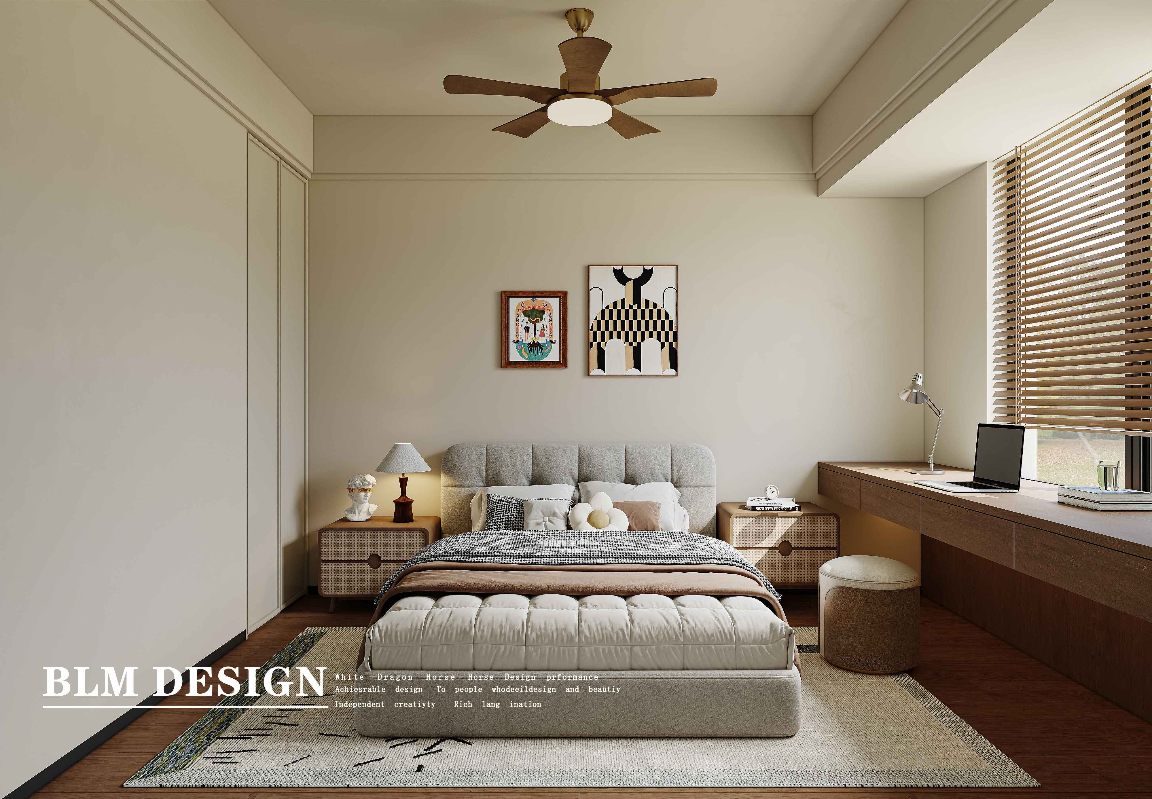 中古风格装修案例-6