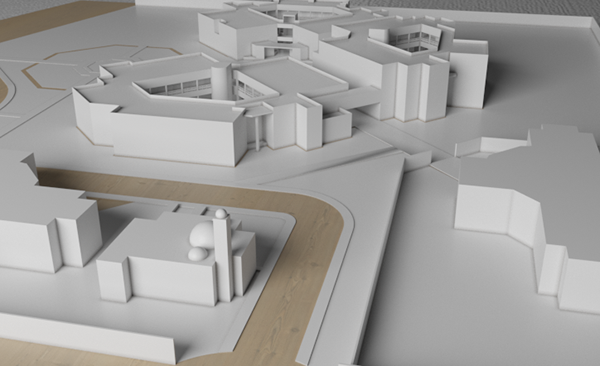 Architecture Volumetric Model-2