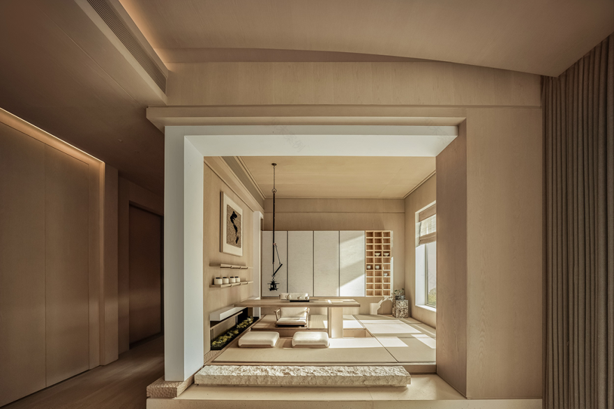 重庆万华麓悦江城碧影溪C户型样板间丨中国重庆丨深圳市盘石室内设计有限公司,万华室内设计中心-17